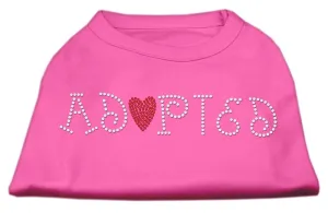 Adopted Rhinestone Shirt Bright Pink XS (8)