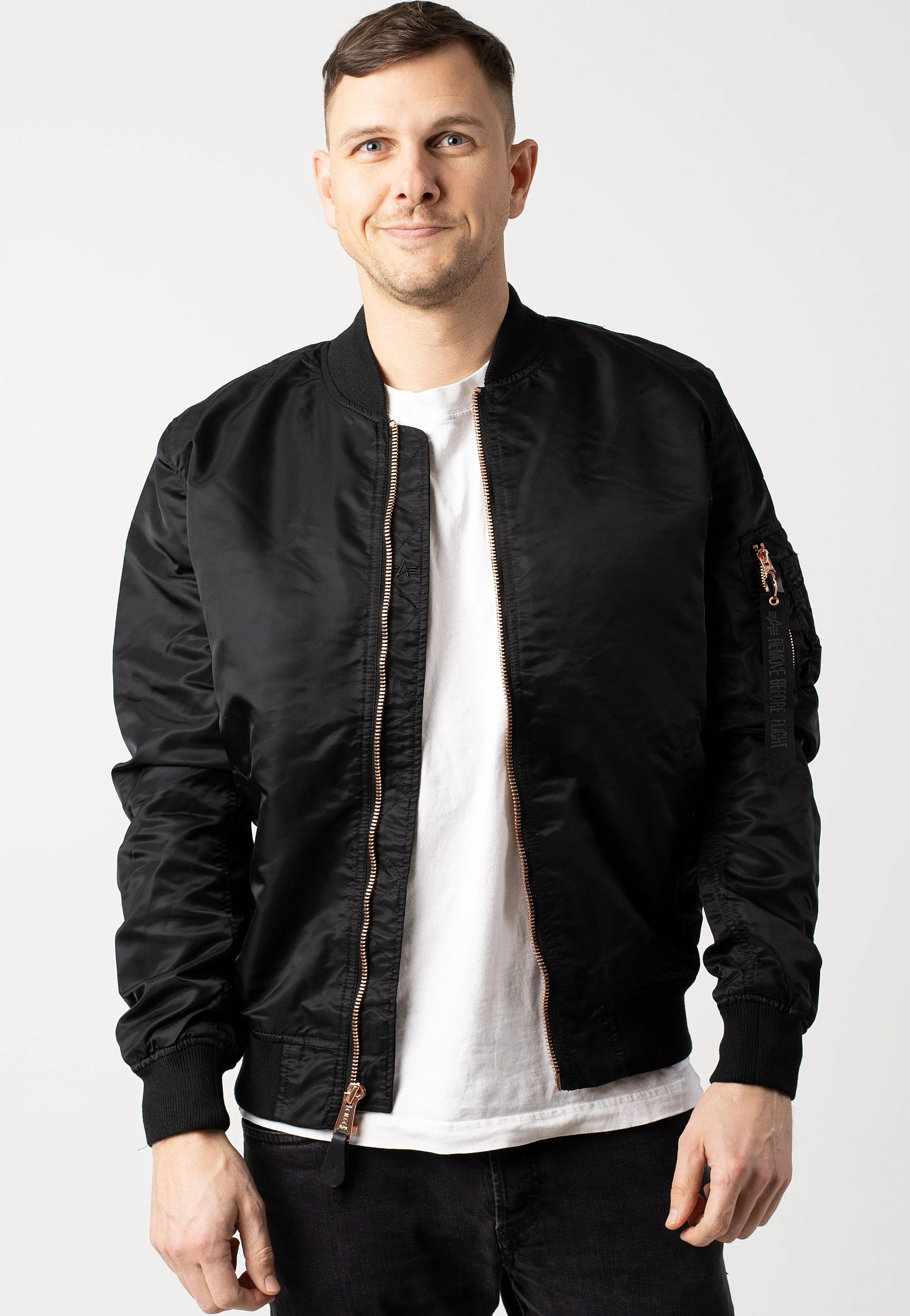 Alpha Industries - Ma 1 Vf Black/Copper - Jacket