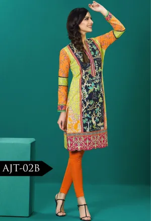 Asim Jofa Lawn Tunics Collection - AJT-2B