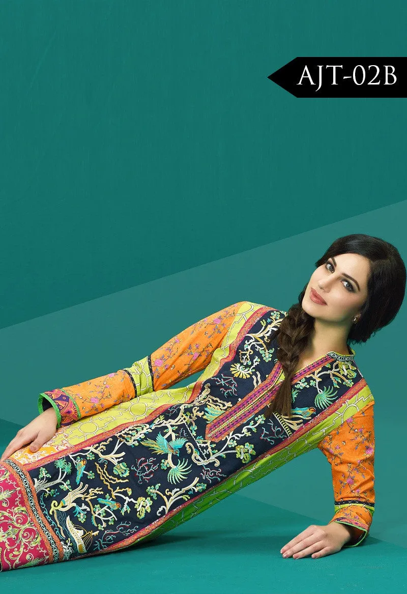 Asim Jofa Lawn Tunics Collection - AJT-2B