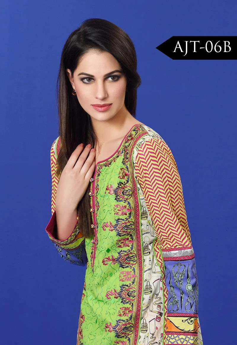 Asim Jofa Lawn Tunics Collection - AJT-6B