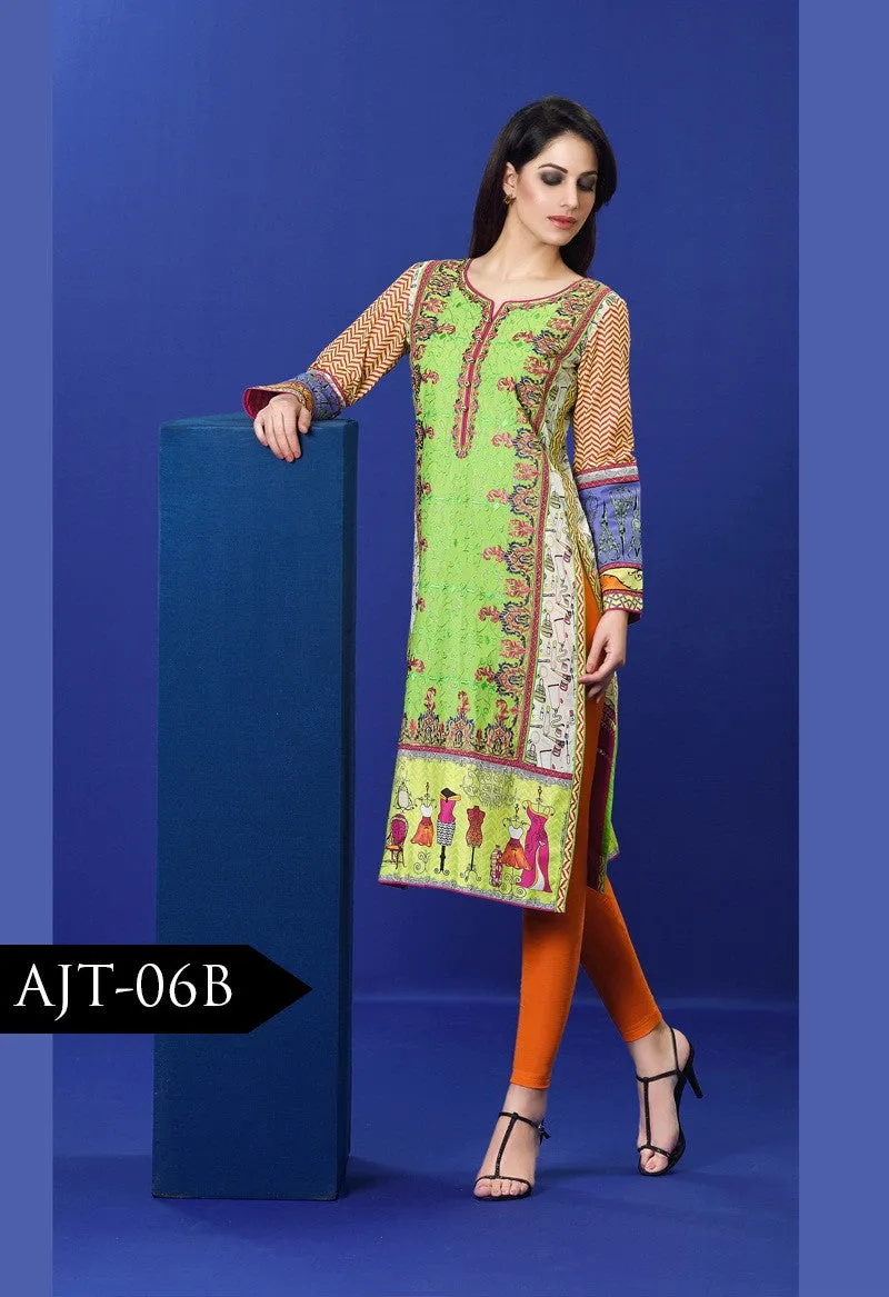 Asim Jofa Lawn Tunics Collection - AJT-6B