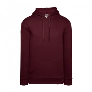 Athletic Knit (AK) A3000A-009 Maroon Adult Apparel Cotton Hooded Sweatshirt