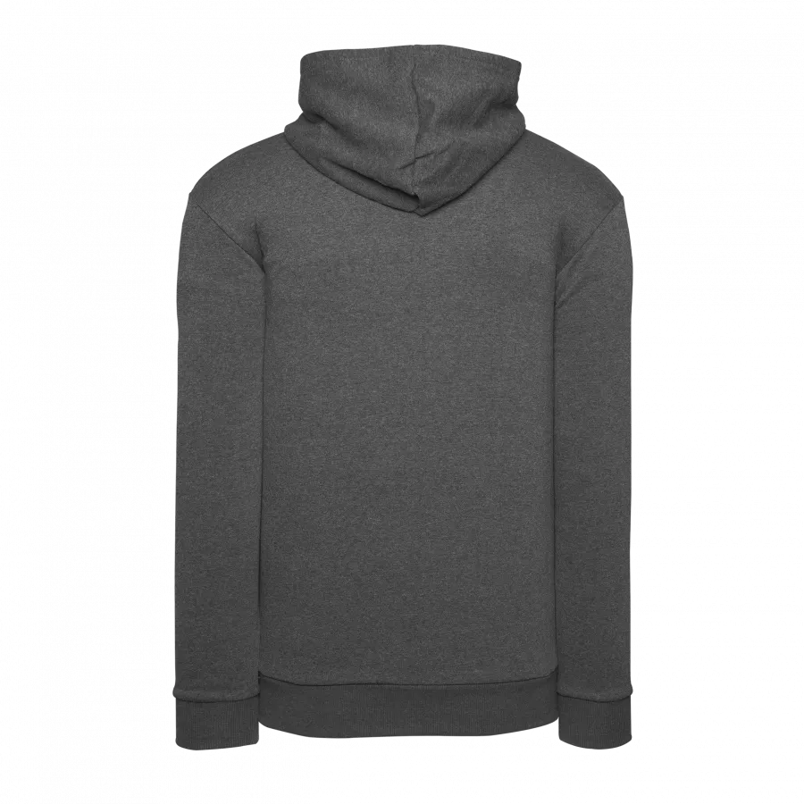 Athletic Knit (AK) A3000Y-021 Heather Charcoal Youth Apparel Cotton Hooded Sweatshirt