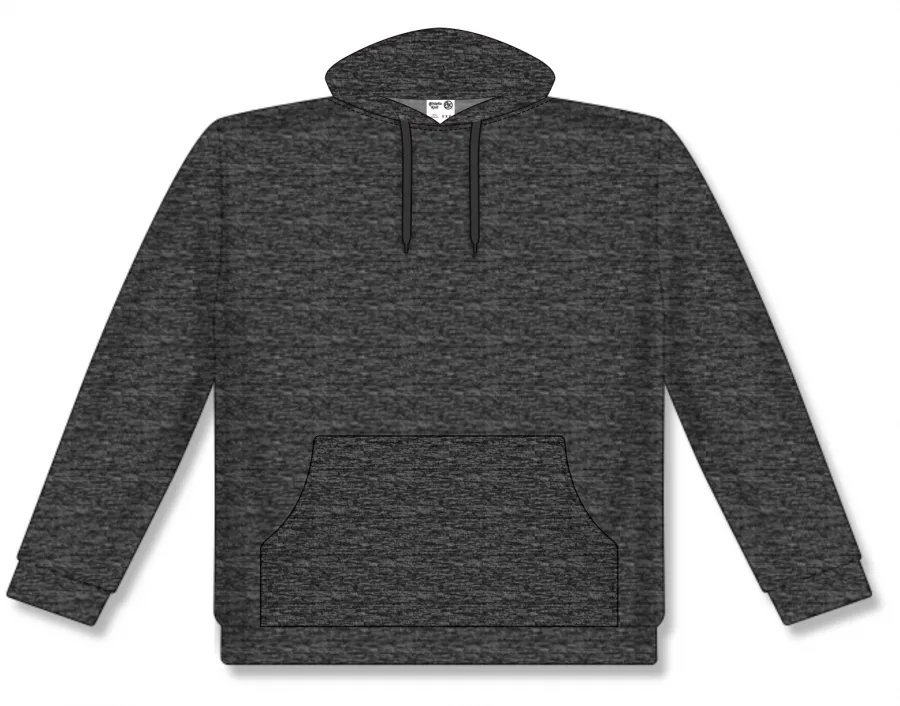 Athletic Knit (AK) A3000Y-021 Heather Charcoal Youth Apparel Cotton Hooded Sweatshirt