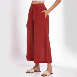 Basic Pants - Warm Red