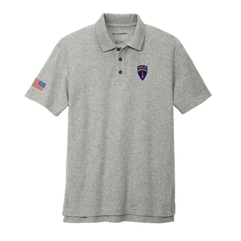 Berlin Brigade Cotton Blend Polo Shirt