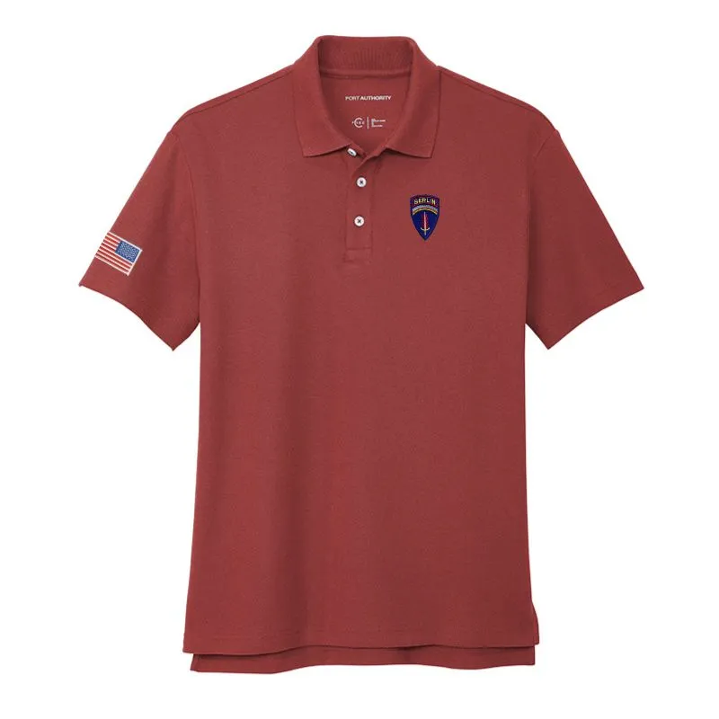 Berlin Brigade Cotton Blend Polo Shirt