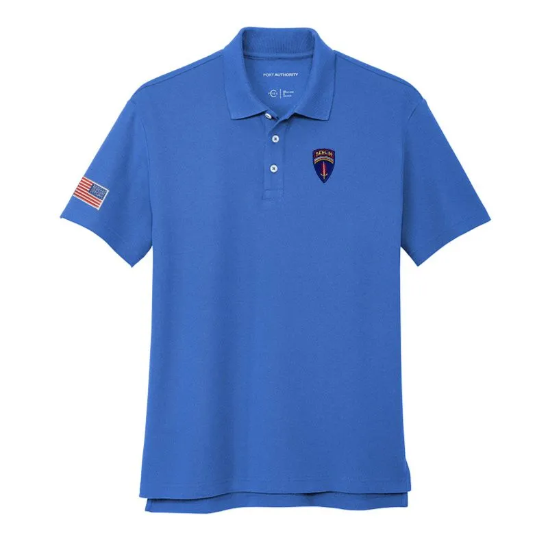 Berlin Brigade Cotton Blend Polo Shirt