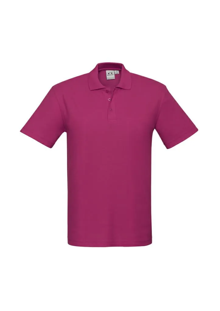 Biz Collection P400MS Crew Mens Polo