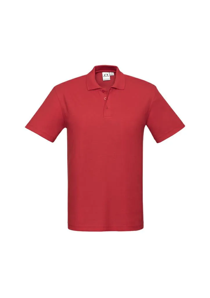 Biz Collection P400MS Crew Mens Polo