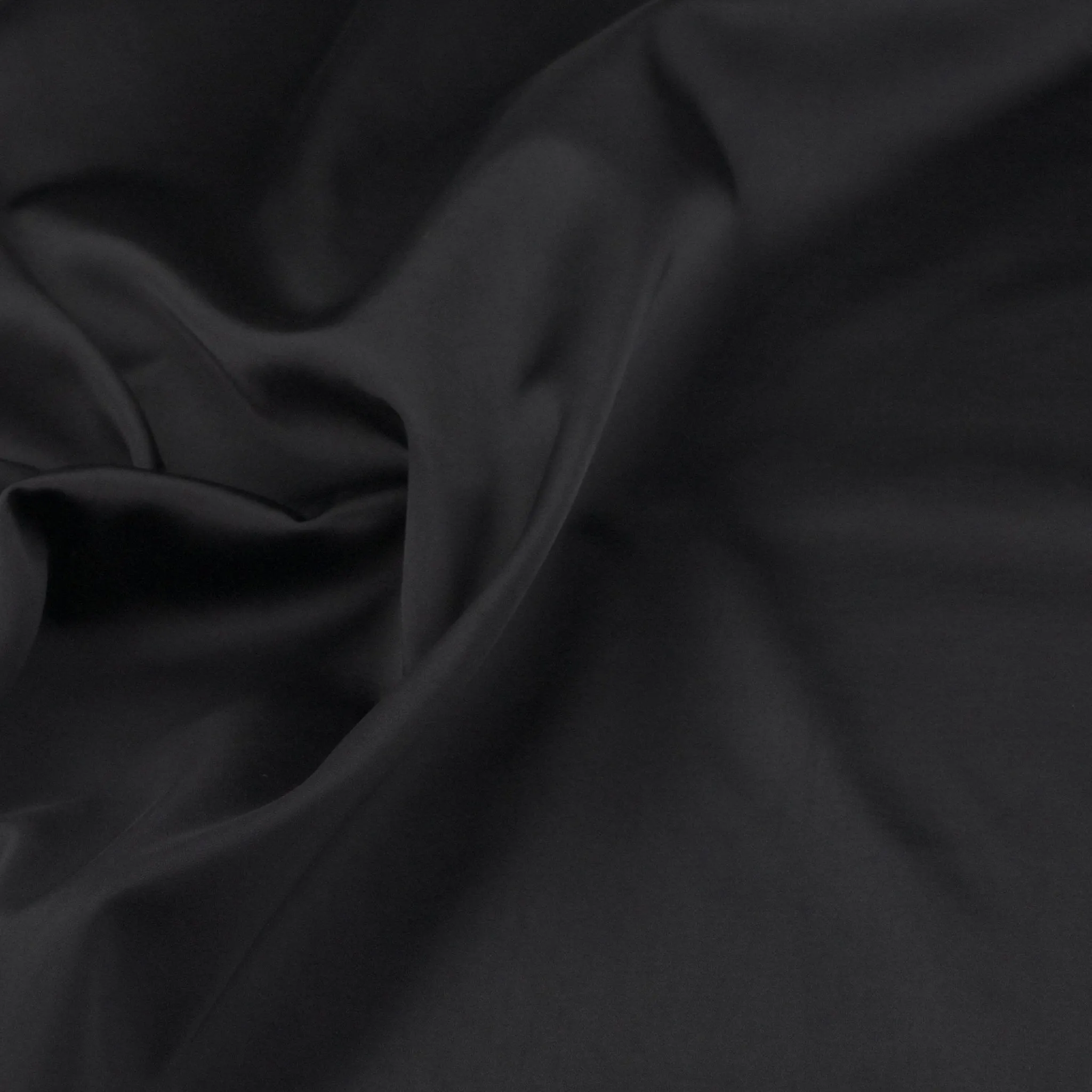 Black Satin Bonded Fabric 98878