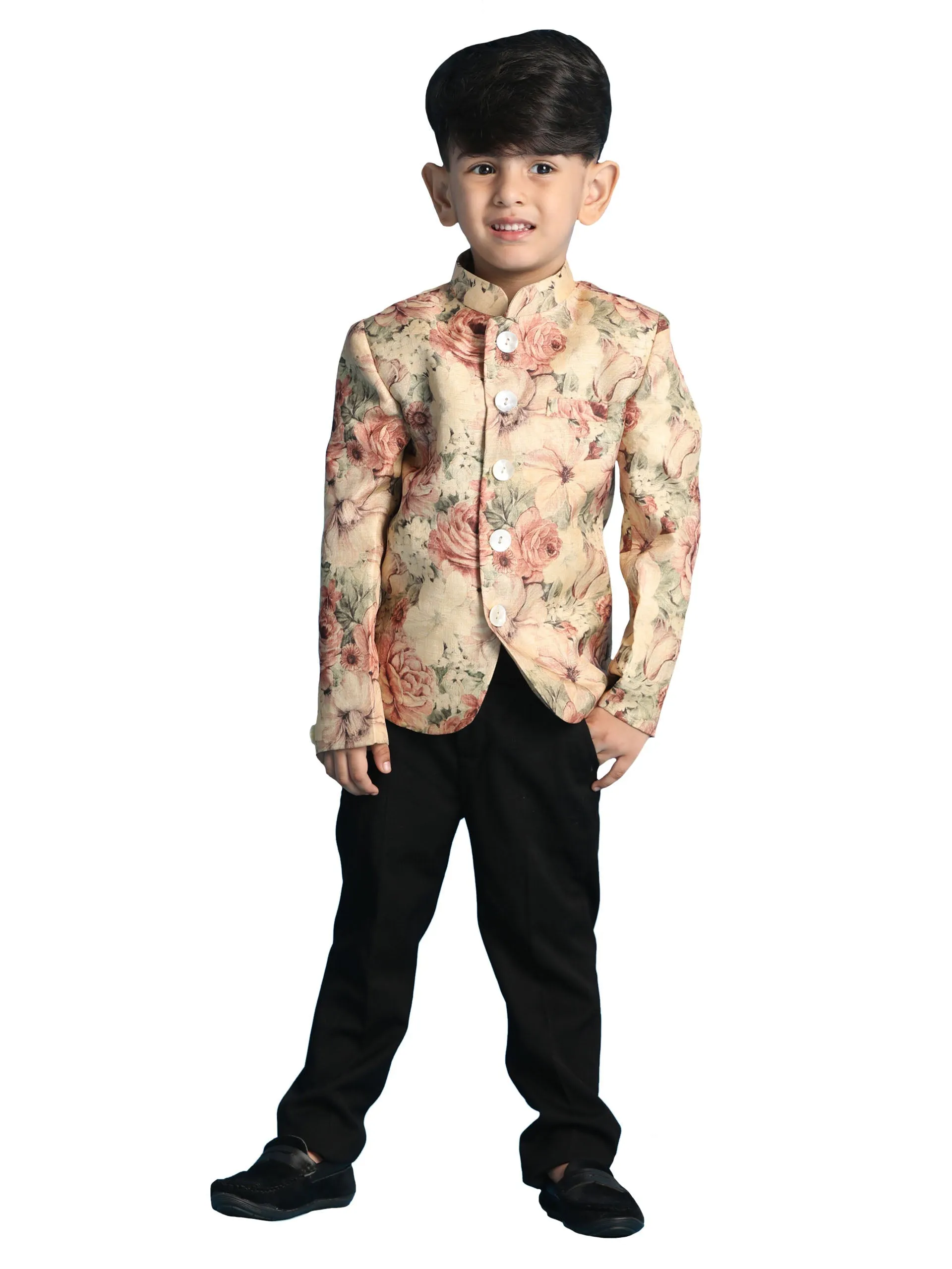 Boy's Brown Jodhpuri - Vastramay Boys