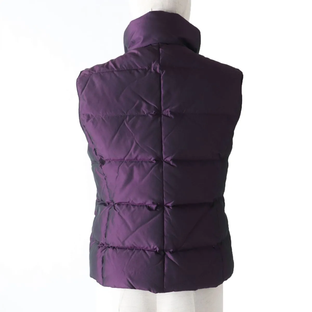 Burberry Women's Down Vest, Purple, Size 36