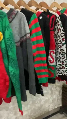 Christmas Sweaters. Vintage & Modern Mix.