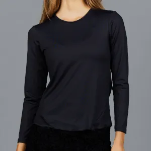 Classic Long-Sleeve Top (black)