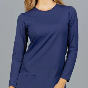 Classic Long-Sleeve Top (Navy)