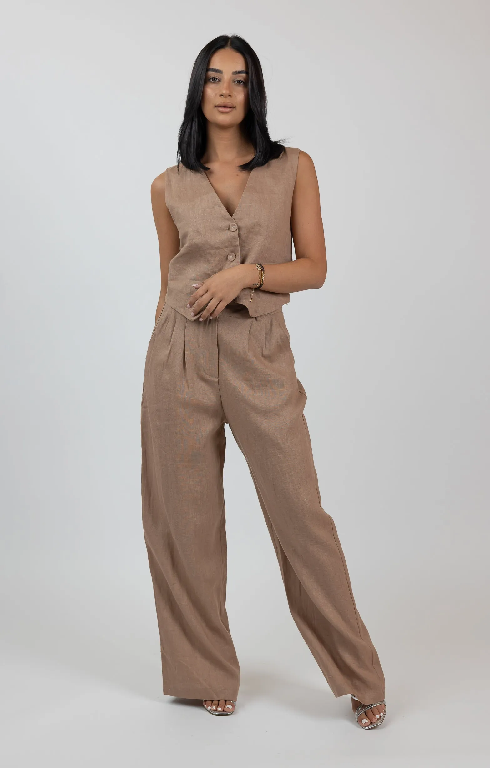 Coco 100%  Linen Pants