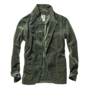 Cord Trap Blazer Bottle Green