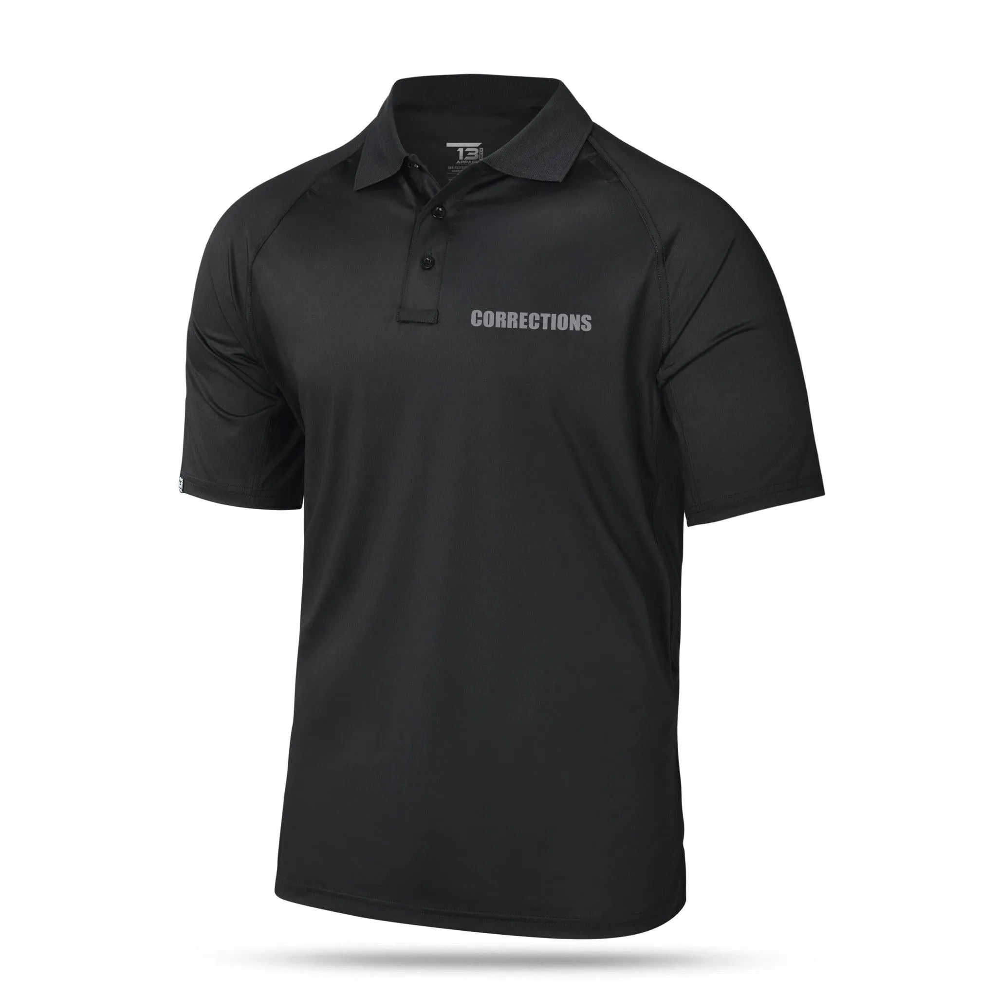 [CORRECTIONS] Performance Polo [BLK/GRY]