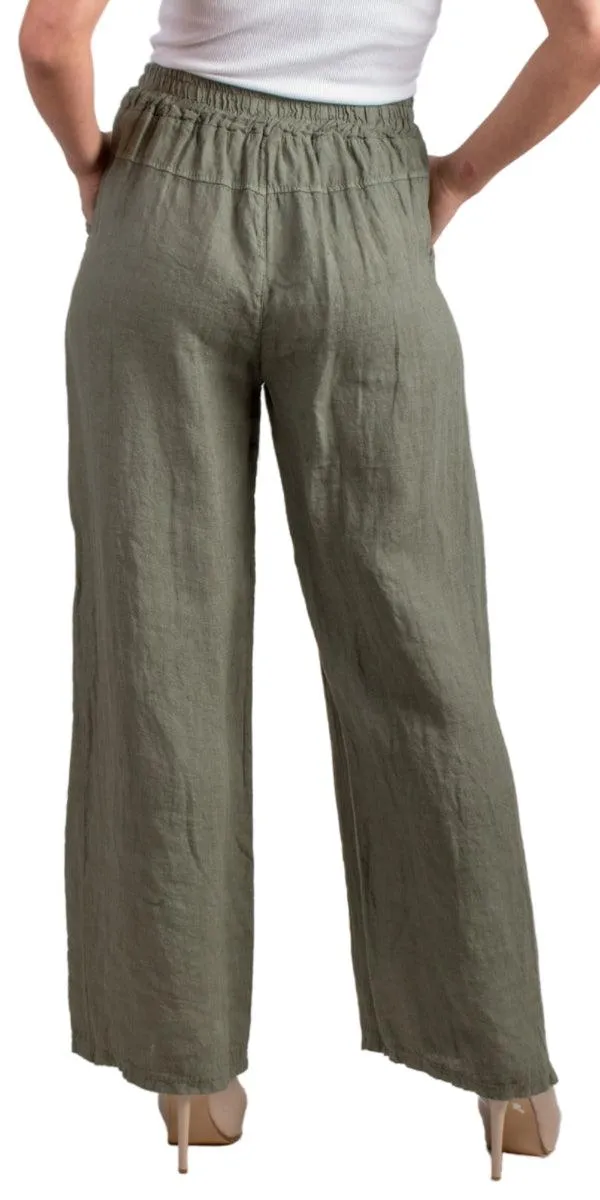 Delfina Linen Pants