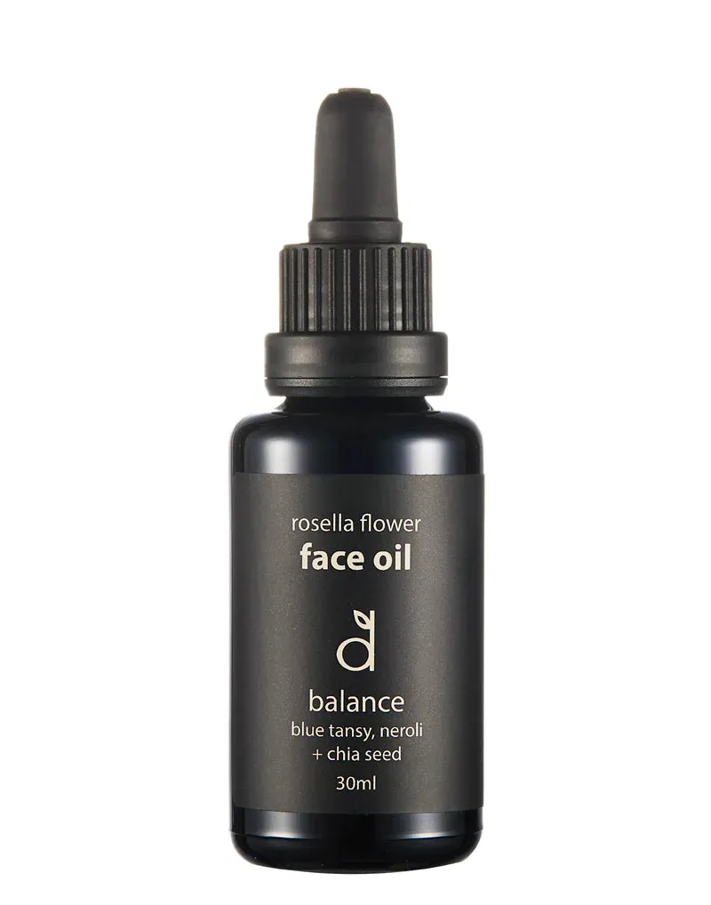 Dindi Naturals Rosella Flower Face Oil - Balance