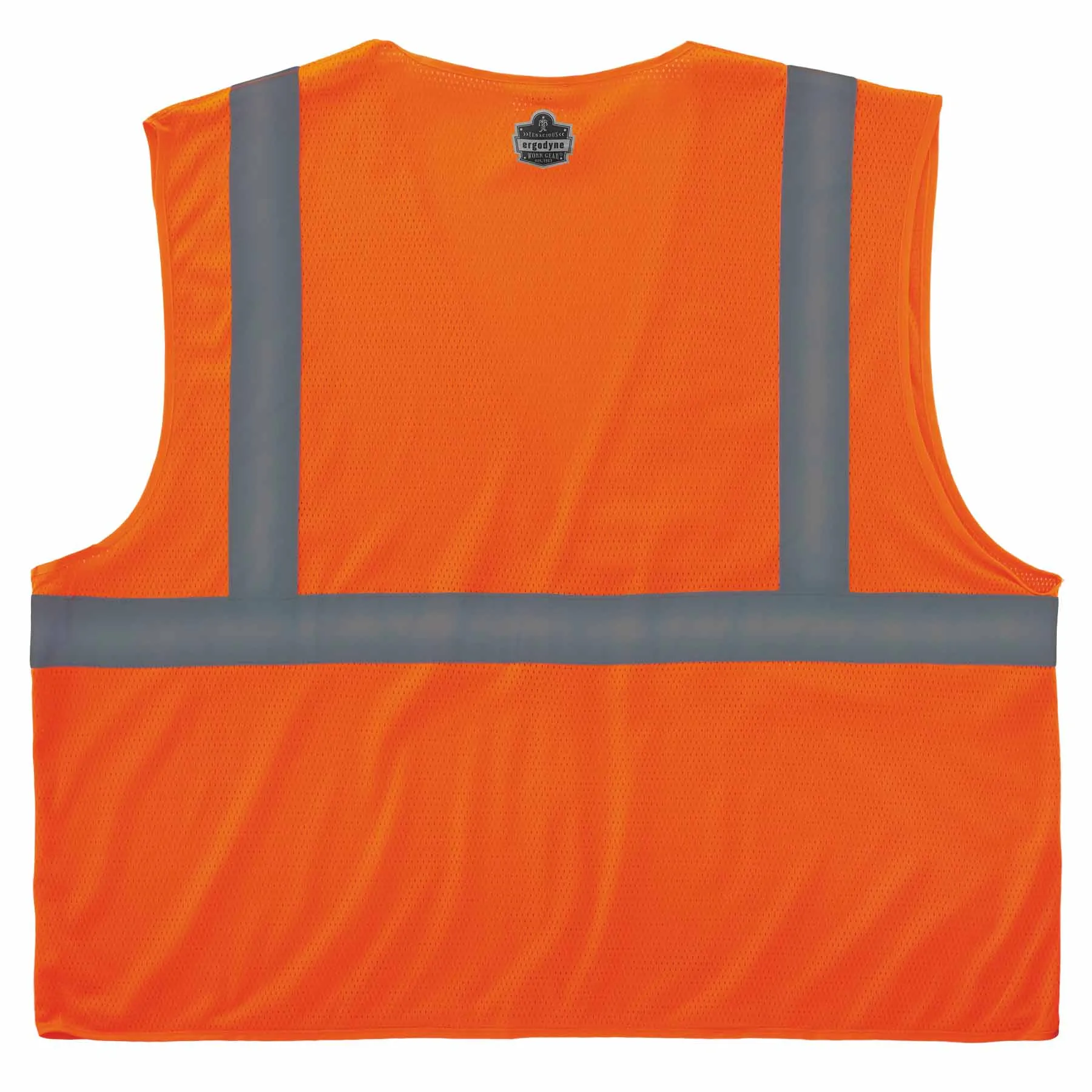 Ergodyne 24539 8210HL-S 5XL Orange Class 2 Economy Mesh Vest - Single Size