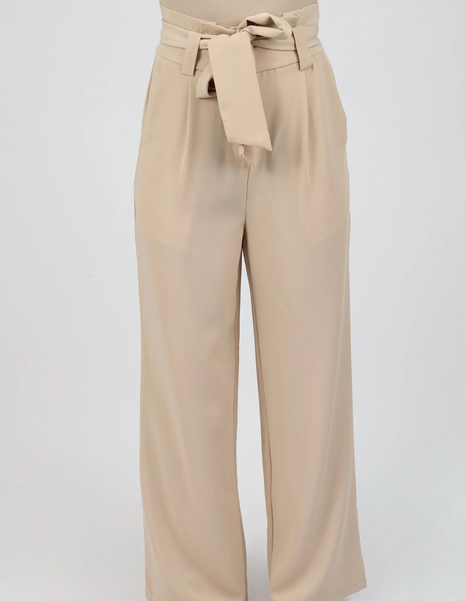 Escape Tailored Wide Ruffle Top Pants