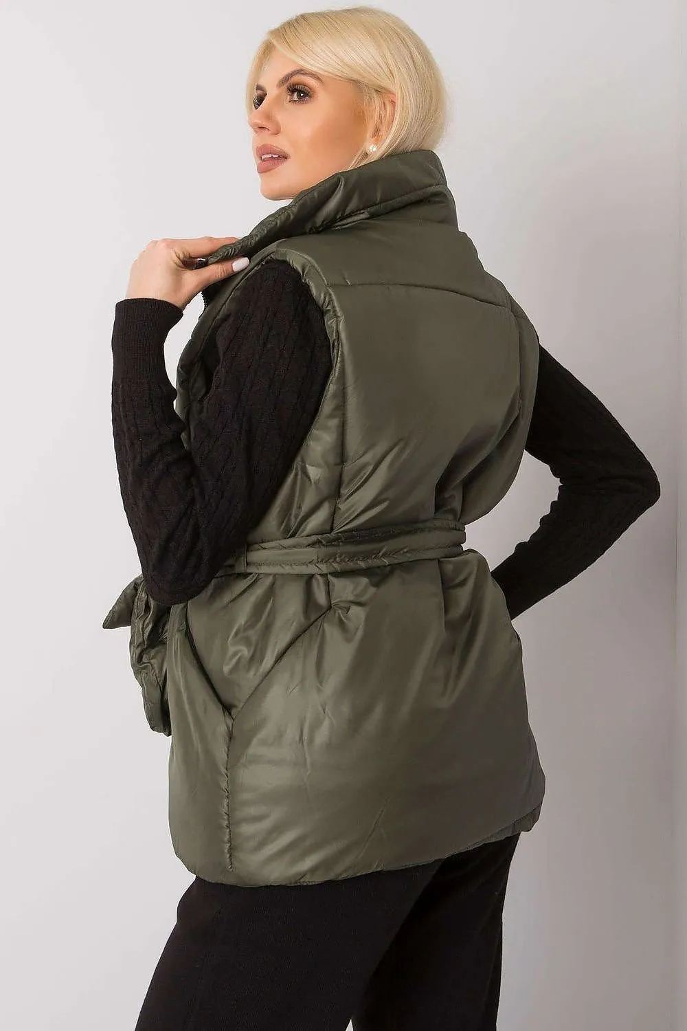 Ex Moda Puffer Vest With Fanny Pack