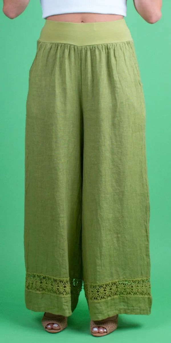 Fiorella Linen Pants