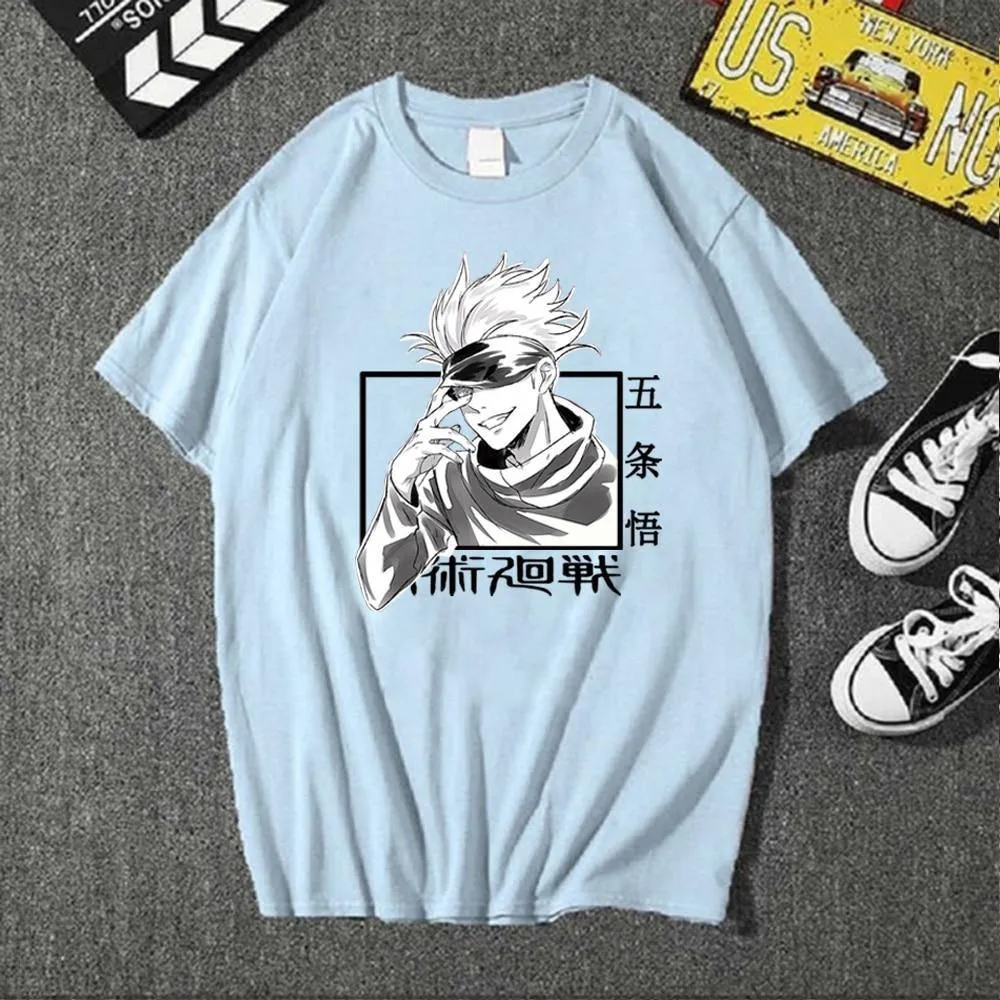 Gojo Satoru T-shirt Jujutsu Kaisen (Colors Available)