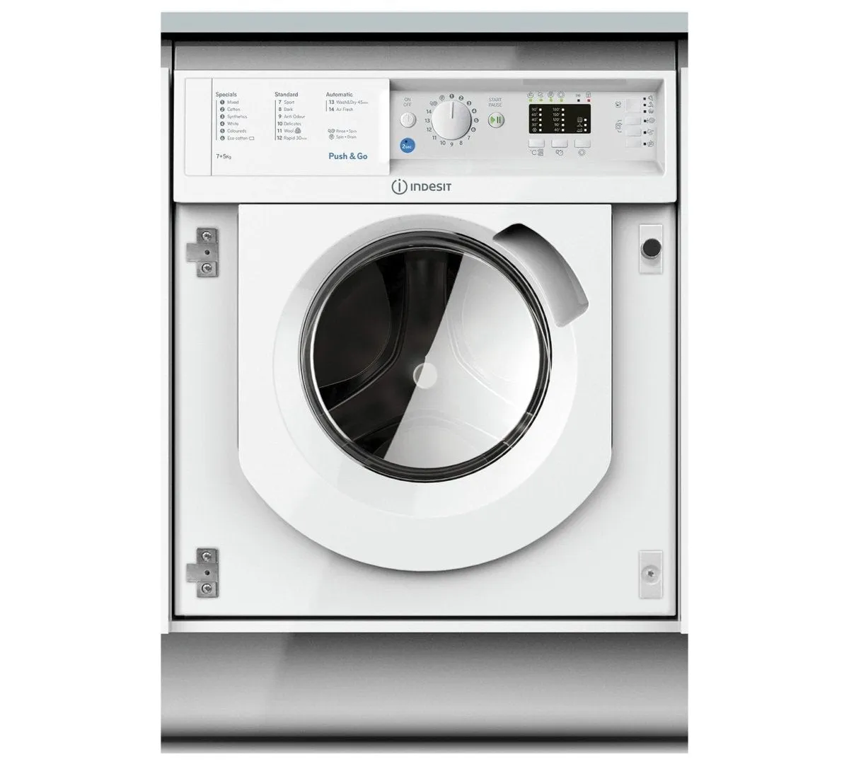 Indesit BIWMIL71252 Integrated 7Kg Washing Machine with 1200 rpm