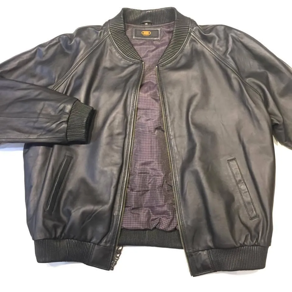 Jakewood Blackout Lamb Classic Bomber Jacket