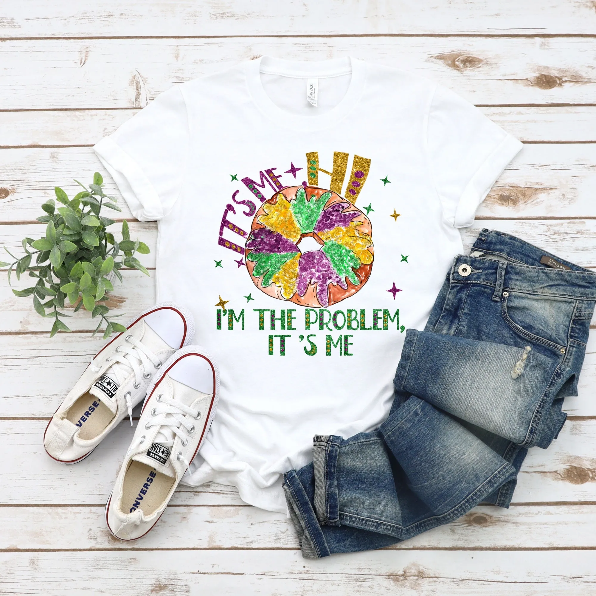 King Cake Problem Shirt-2 COLORS