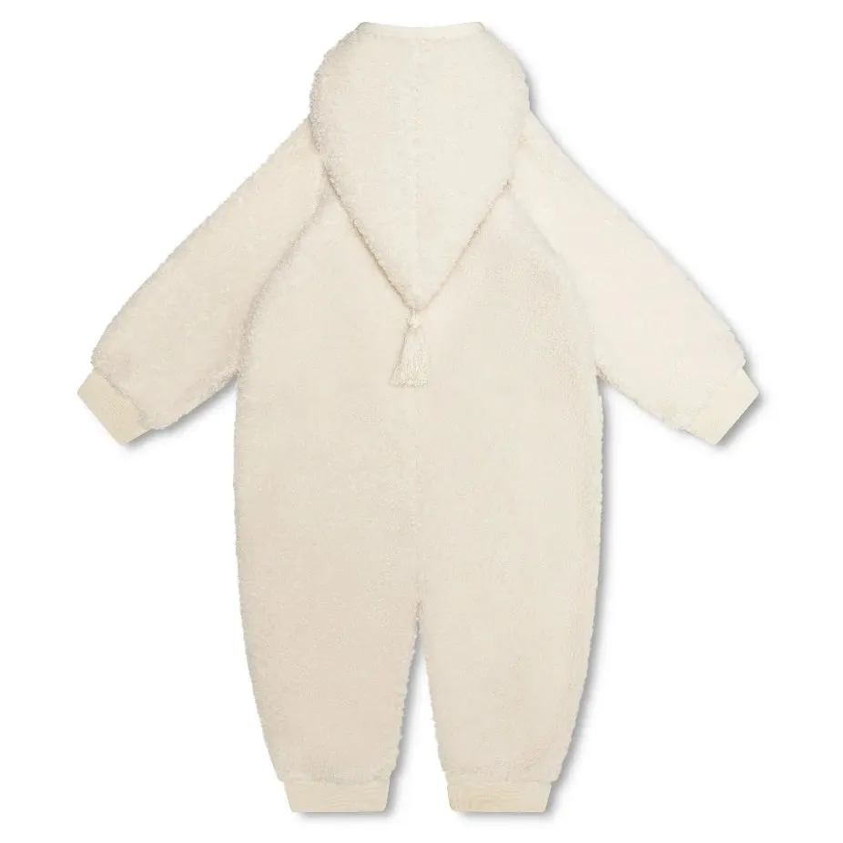 MATADEL Teddyfleece Jumpsuit - Angora Cream