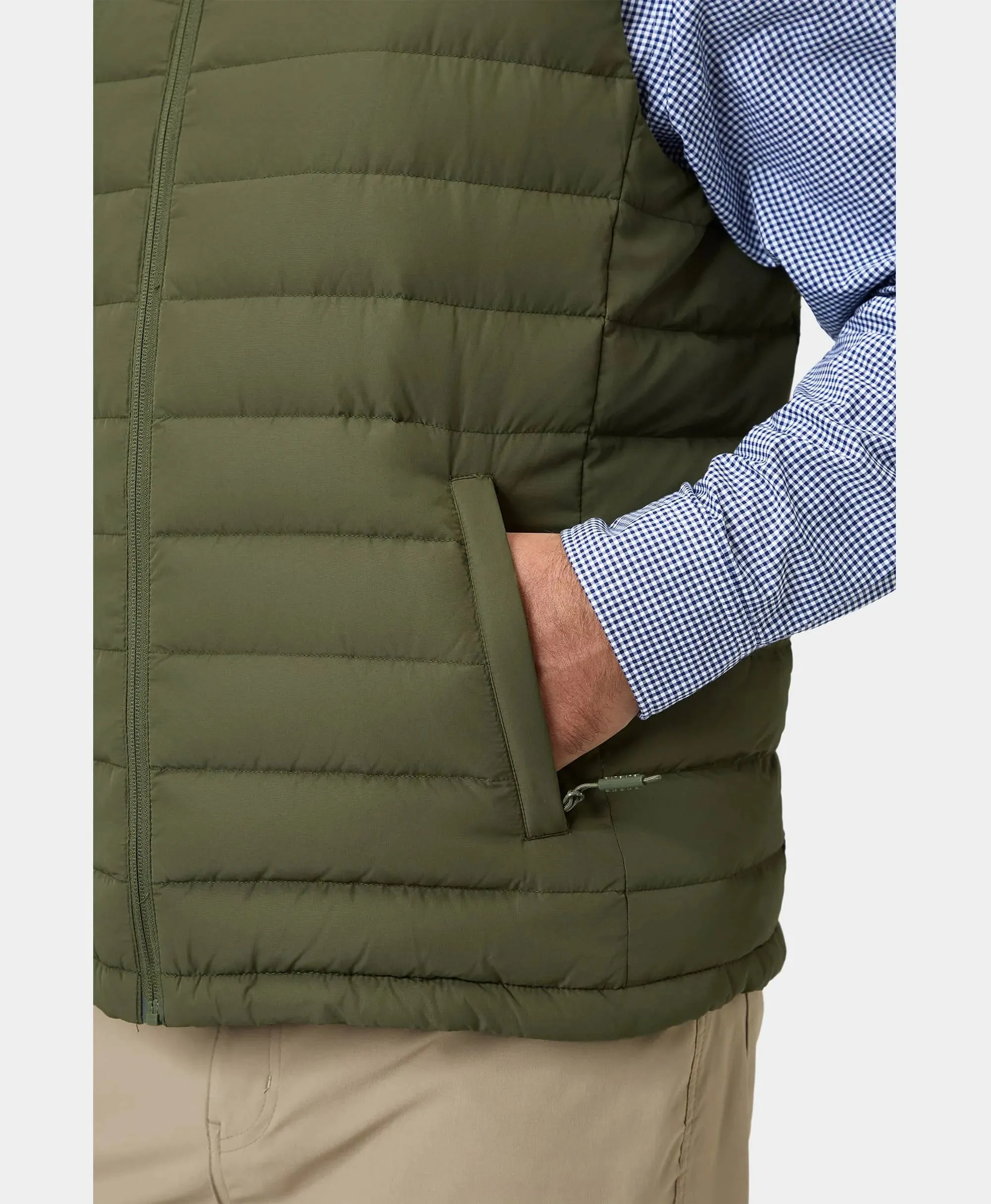 Men's Heated Lightweight Down Vest (Apparel Only)