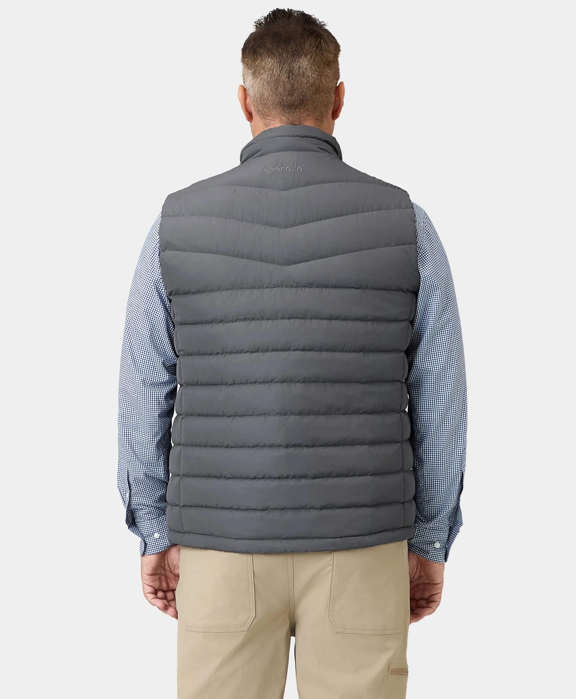 Men's Heated Lightweight Down Vest (Apparel Only)