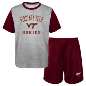 New - NCAA Virginia Tech Hokies Toddler Boys' T-Shirt & Shorts Set - 3T