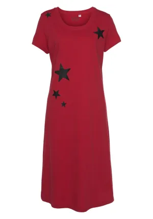 Nightgown VIVANCE, red