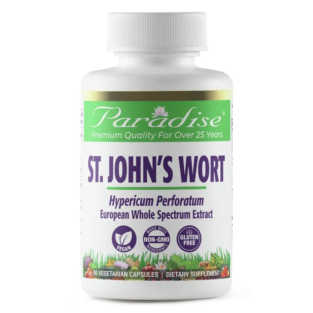 Paradise Herbs St. John's Wort 10:1 90 VegCap