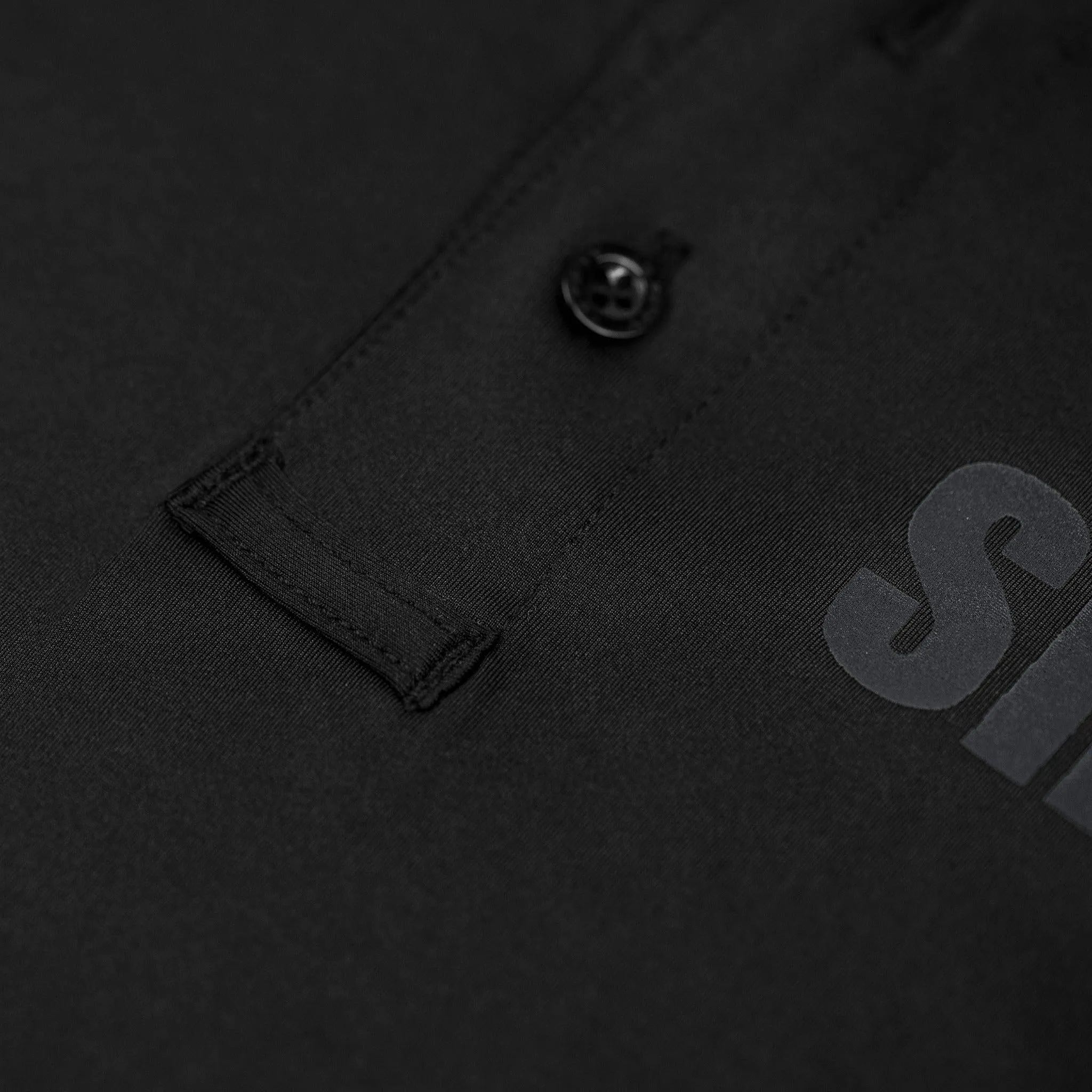 [POLICE K9] Men's Performance Polo [BLK/GRY]