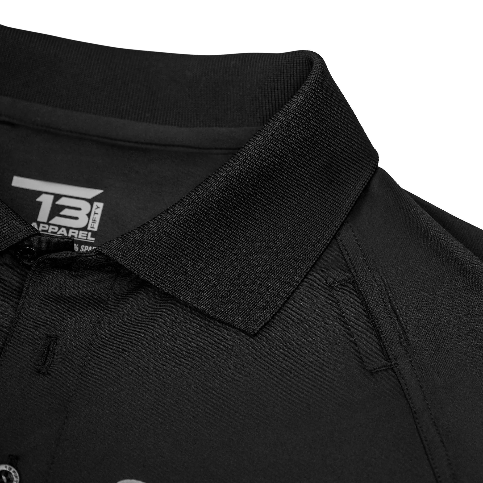 [POLICE K9] Men's Performance Polo [BLK/GRY]