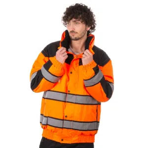 Portwest Hi-Vis Classic Bomber Jacket C466