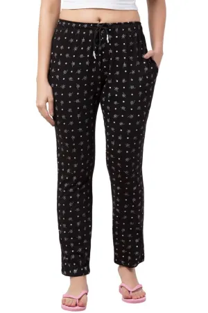 Printed Cotton Trousers For Women's and Girl's