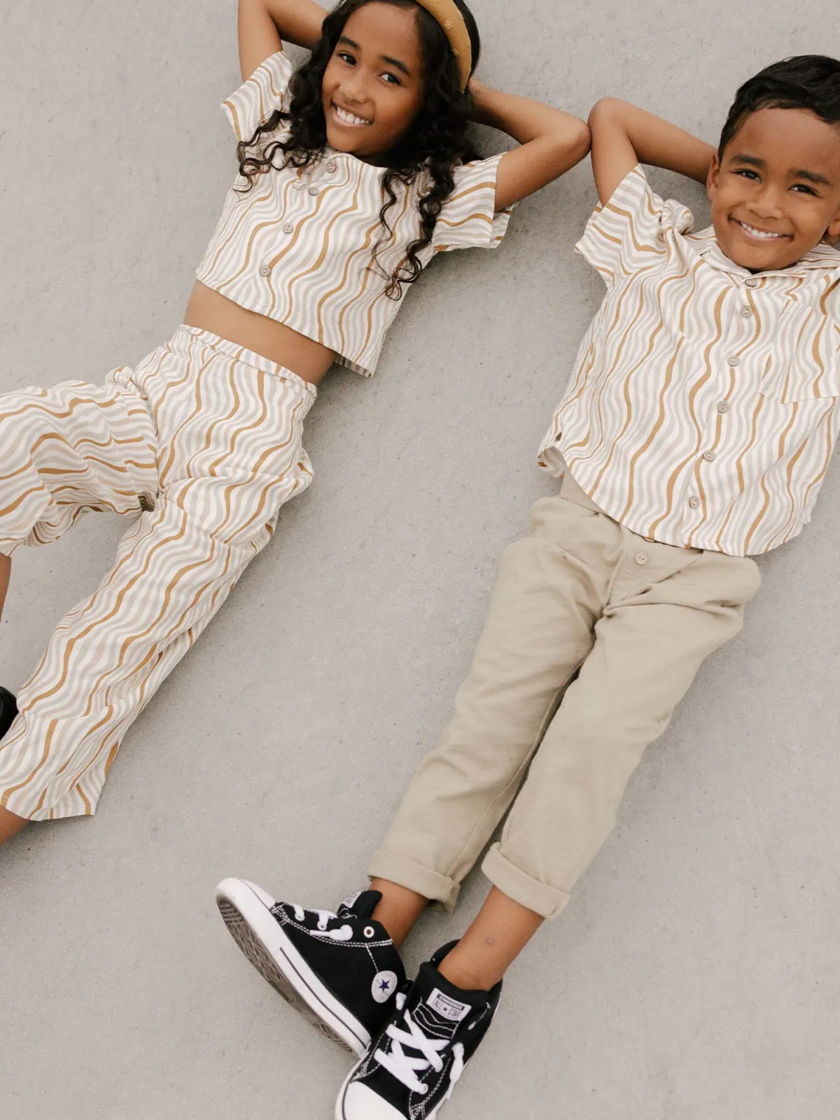 Rylee & Cru Logan Pant, Retro Waves