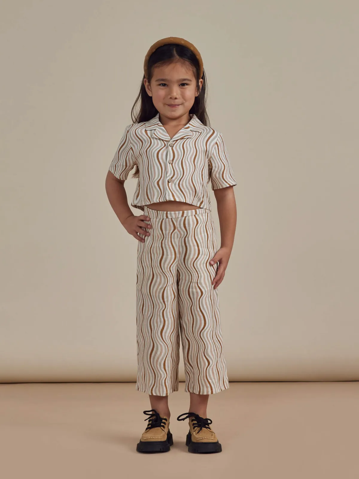 Rylee & Cru Logan Pant, Retro Waves