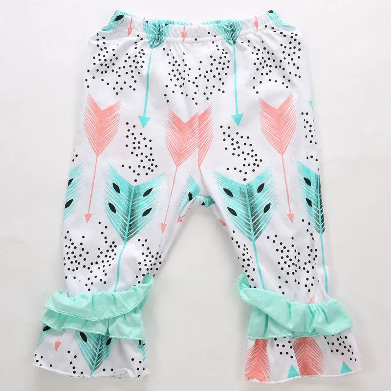 So She Did Ruffled Carpis Pants Set