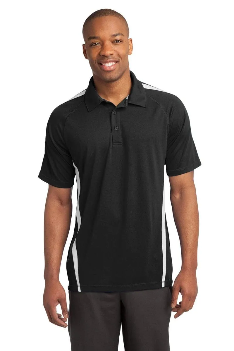 Sport-Tek ST685: PosiCharge Micro-Mesh Colorblock Polo