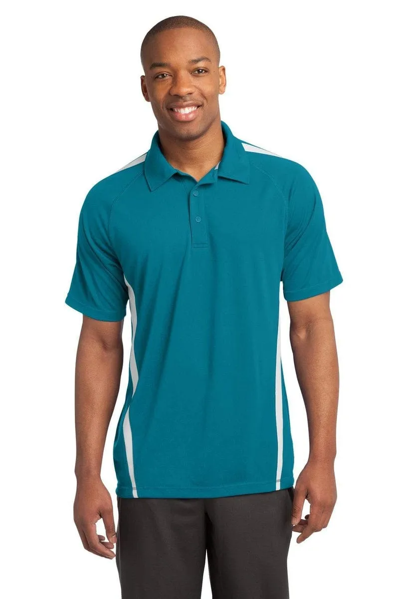 Sport-Tek ST685: PosiCharge Micro-Mesh Colorblock Polo