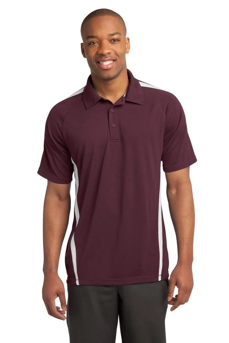 Sport-Tek ST685: PosiCharge Micro-Mesh Colorblock Polo